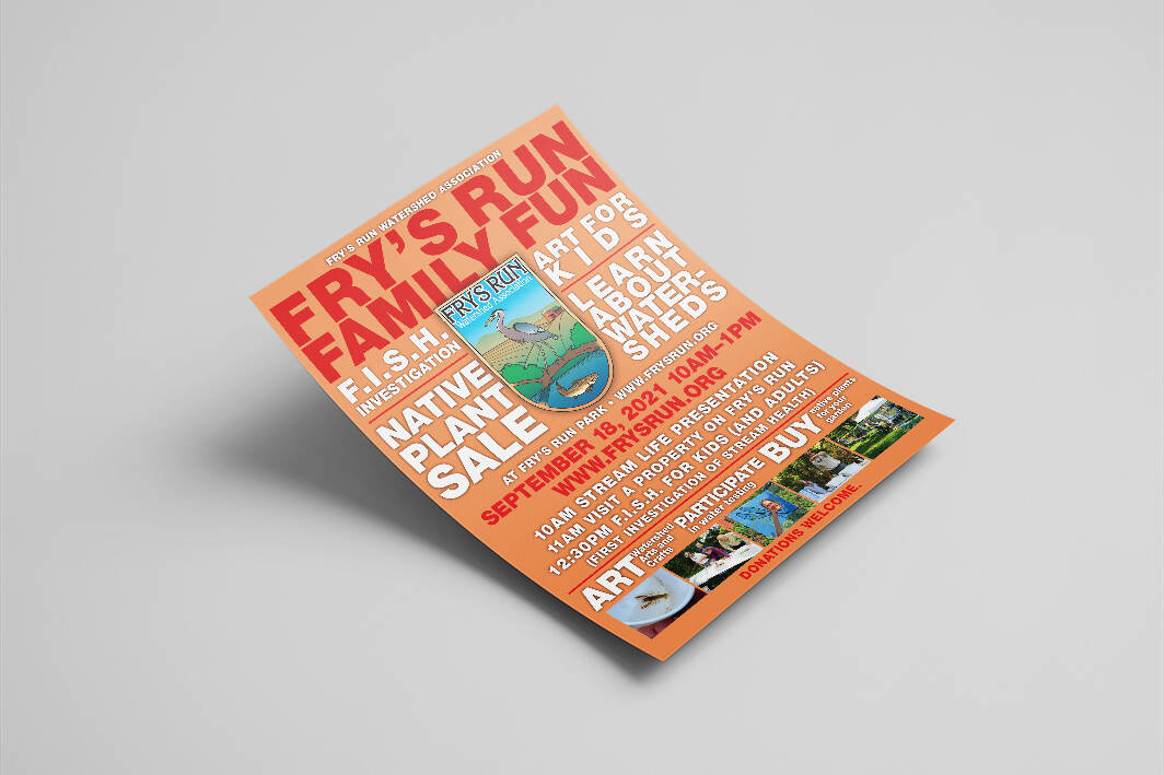 Fry's Run Watershed Association Event Flyer